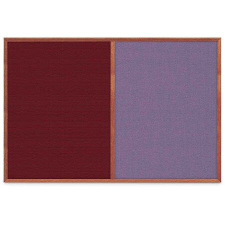 United Visual Products Slim Style Indoor Enclosed Corkboard, 30 UV503SC-SATIN-BLACK